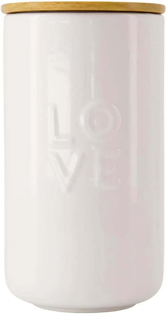 Zusss Love Keramiek Voorraadpot 225ml - Wit