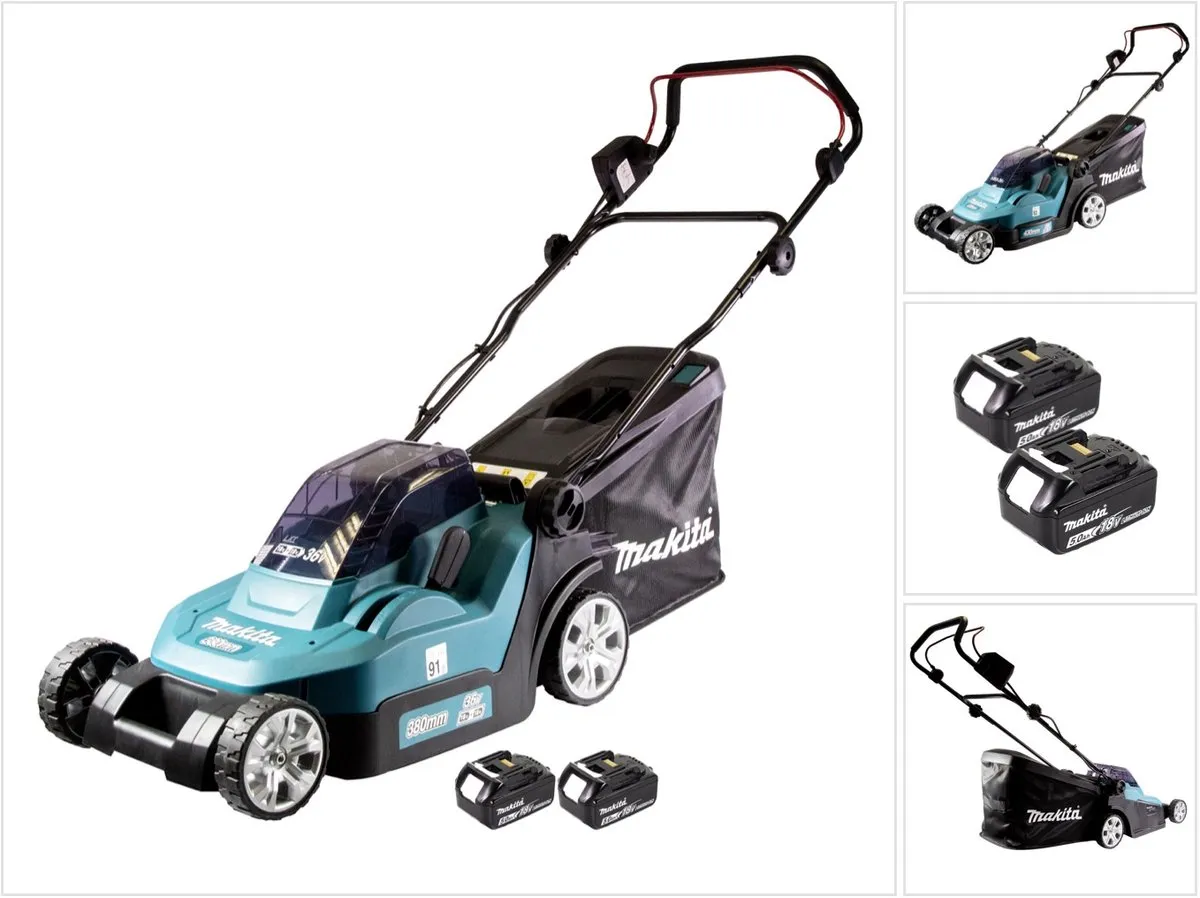 Makita DLM 432 T2 Accugrasmaaier 43cm
