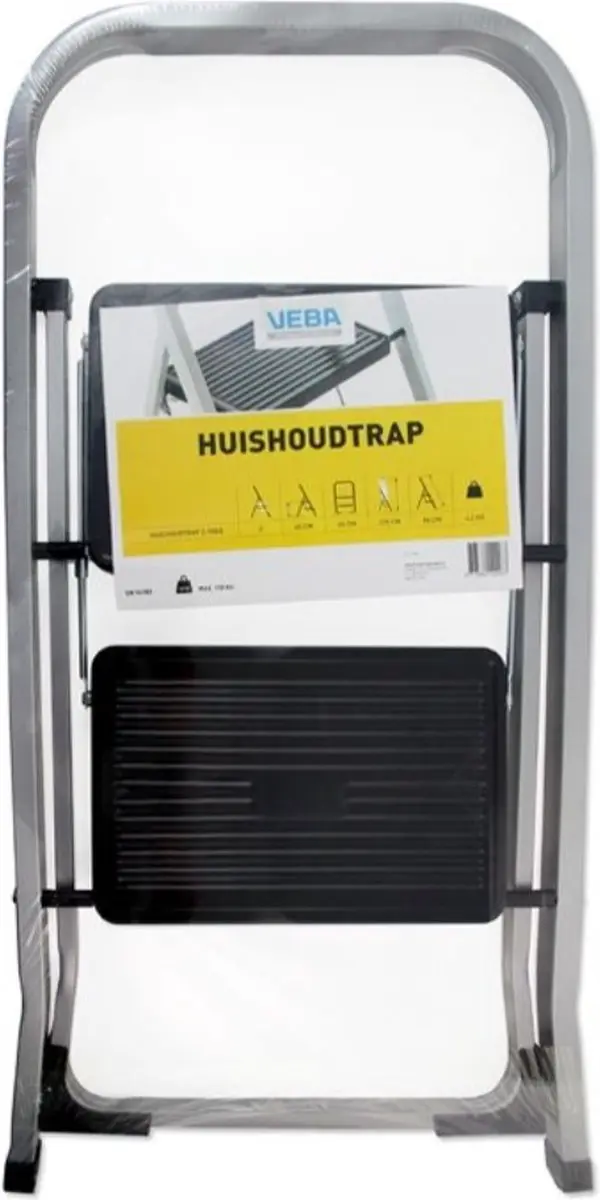 VEBA Huishoudtrap 2 treden - Inklapbaar antislip