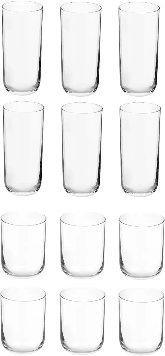 Royal Leerdam Sense & Style Adaline Glazen Set - 12 Stuks