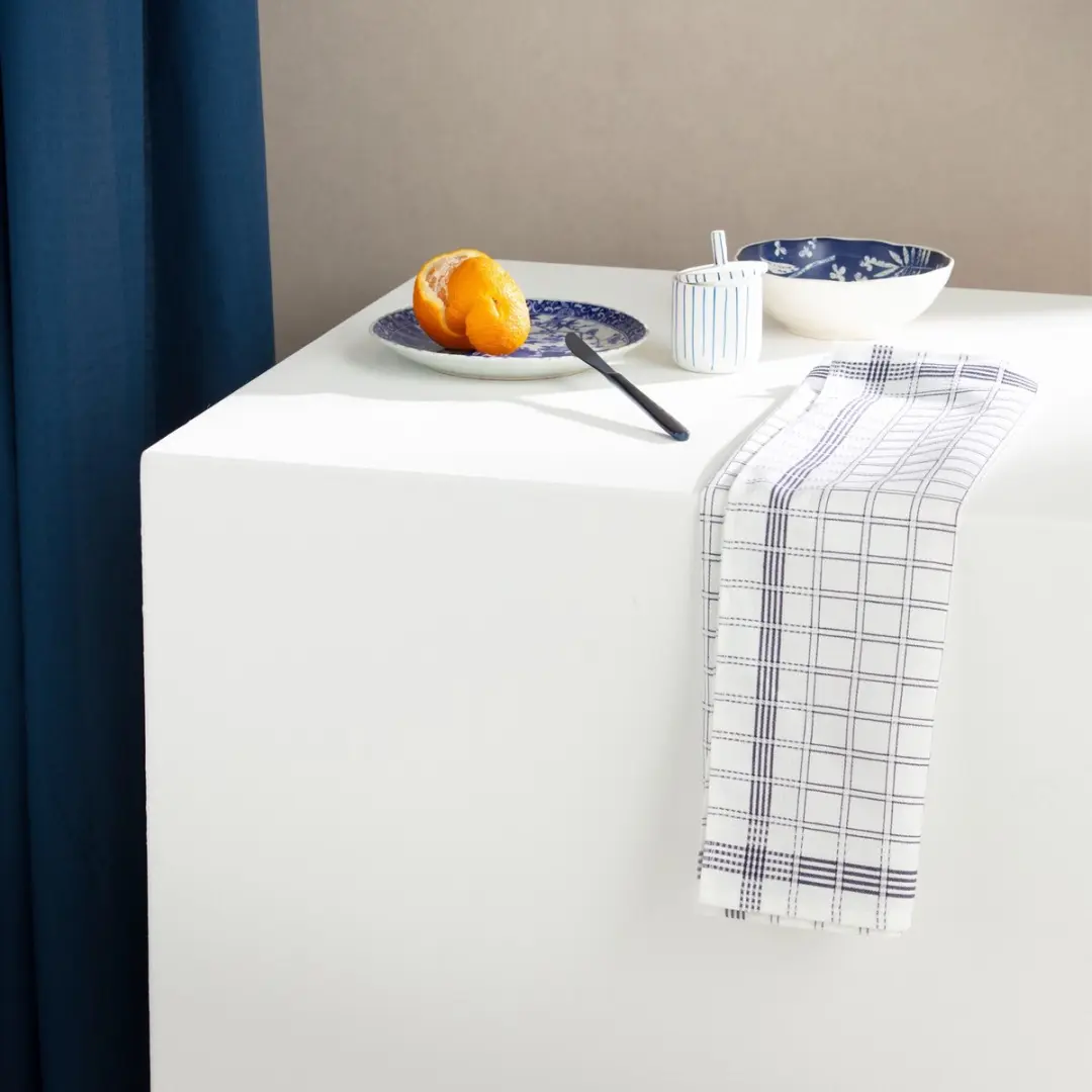 DDDDD Nation Theedoeken - 6 Stuks - 65x65cm - Blauw