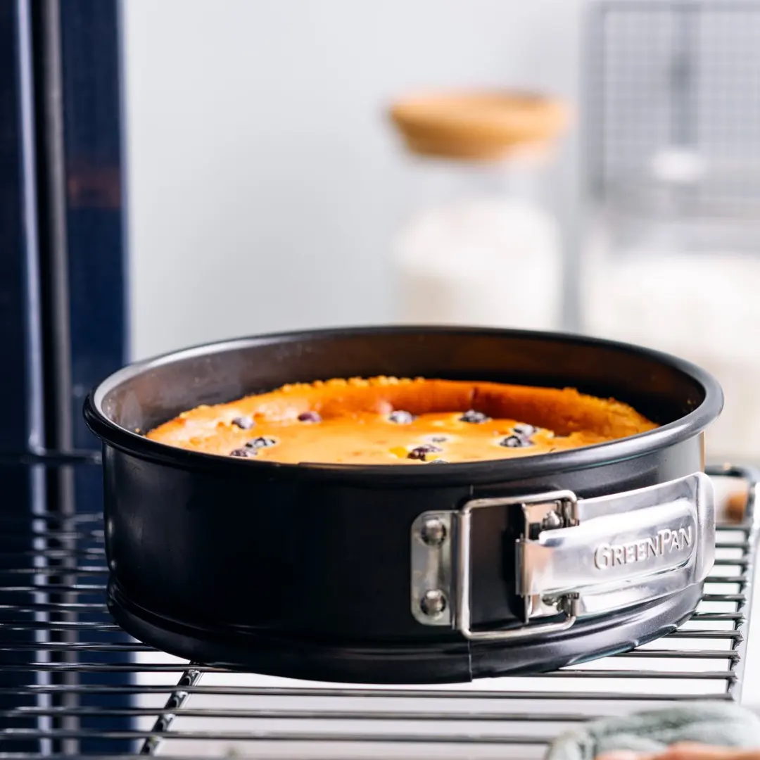 GreenPan Bistro Cakevorm 20cm - PFAS-vrij - Zwart