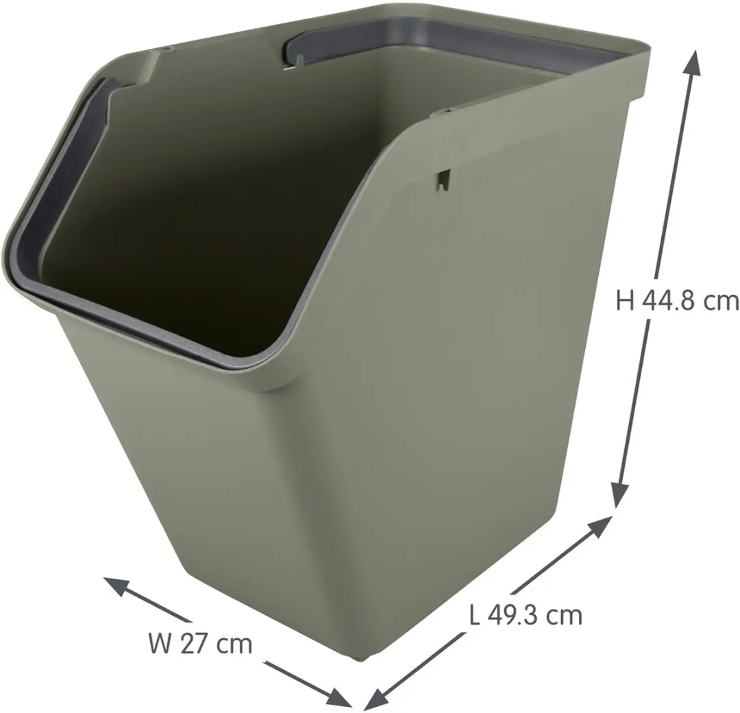 Sunware Sigma Home Sorteerunit 40L - Donkergroen