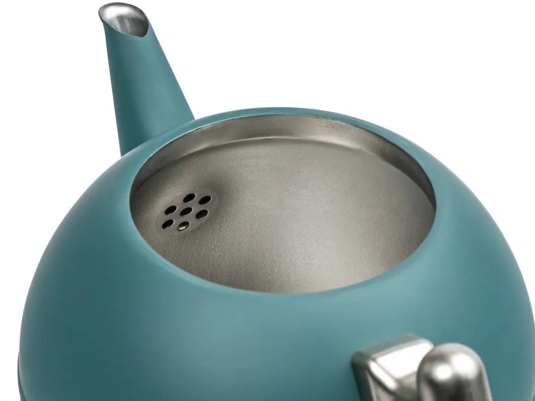 Bredemeijer Theepot Bella Ronde Dubbelwandig 1,2L - Zeeblauw