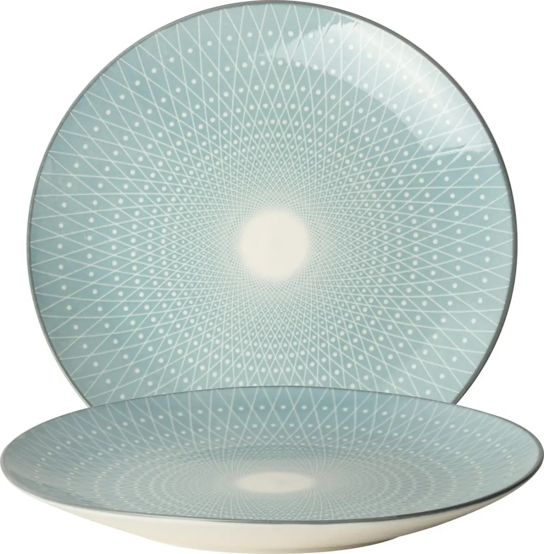 Gusta Mandala Bord - Ø20cm - 4 Stuks