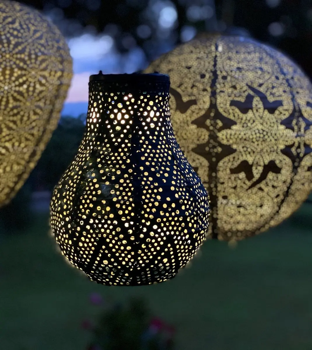 Lumiz Solar Tuinverlichting Occult Bulb 16cm - Goud - afbeelding 6 van 6