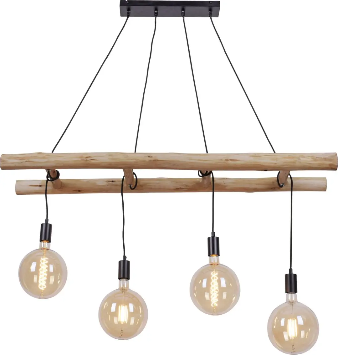 Paul Neuhaus Scala Landelijke Hanglamp 4-lichts