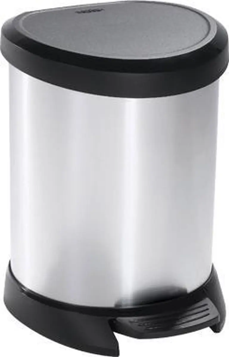 Curver Decobin Pedaalemmer 5L - Metallic - afbeelding 6 van 6