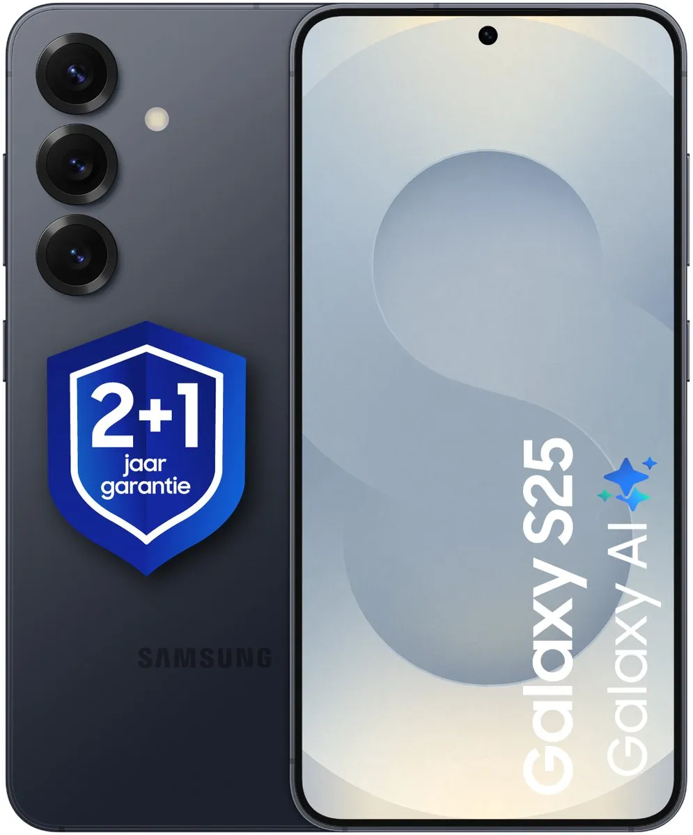 Samsung Galaxy S25 128GB - Zwart