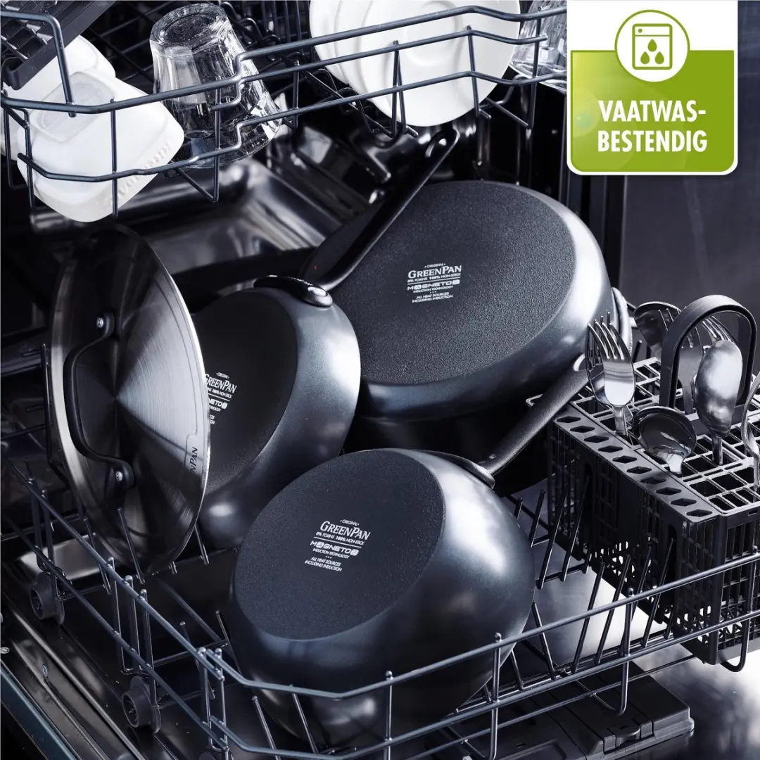 GreenPan Craft Aluminium Koekenpan Ø20cm - Zwart