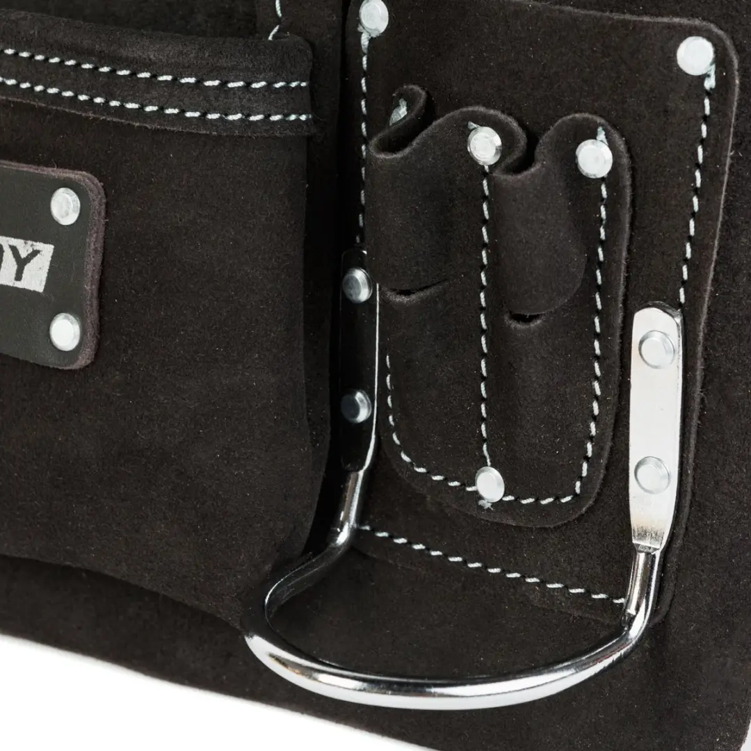 Handy Gereedschapsriem 6 Vakken - Zwart