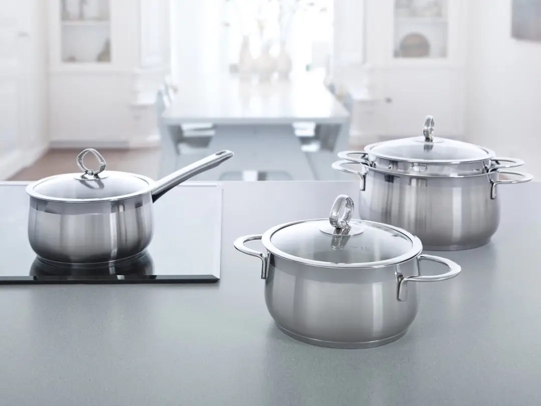 BK Excellent RVS Kookpannenset 4-delig Ø16-20cm - Inductie - Zilver - afbeelding 6 van 6