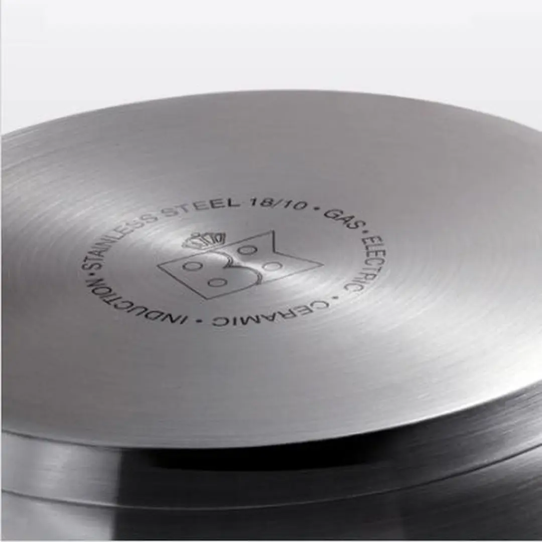 BK Excellent RVS Kookpannenset 4-delig Ø16-20cm - Inductie - Zilver