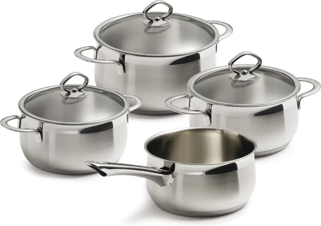 BK Excellent RVS Kookpannenset 4-delig Ø16-20cm