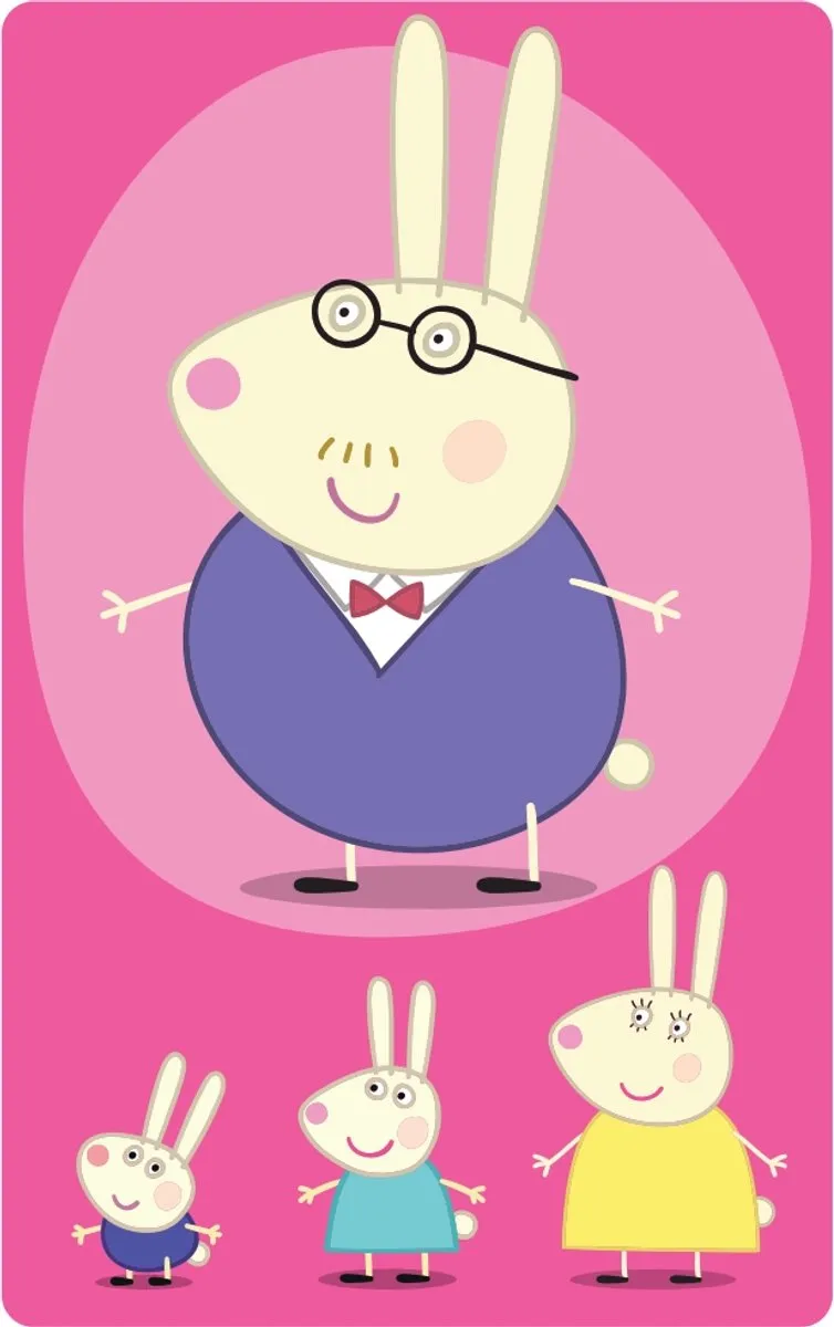 Tactic Peppa Pig Kwartet - 60477 - Kaartspel - 2-4 Spelers