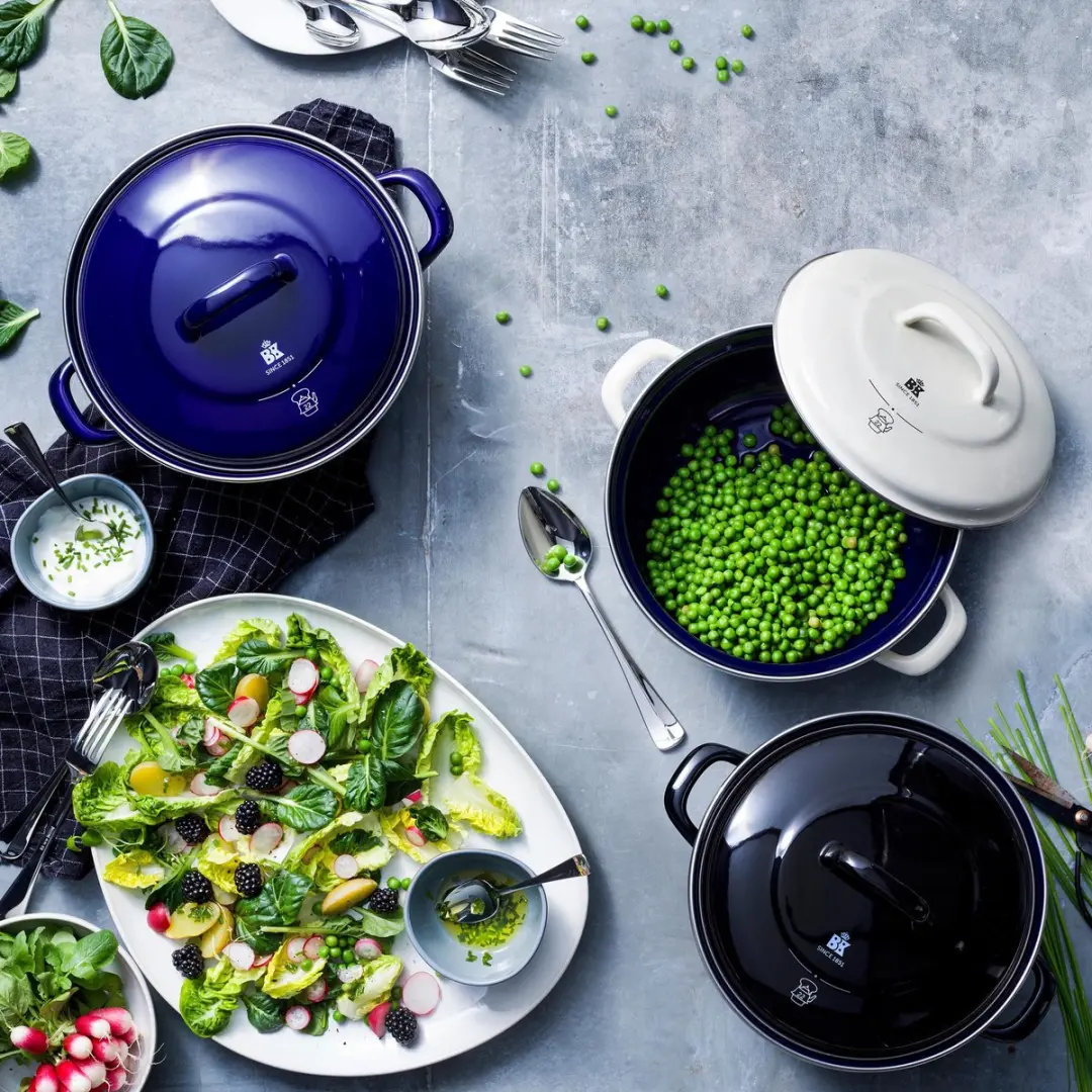 BK Indigo Stoofpot 24cm - 4,22L - Zwart - afbeelding 6 van 6