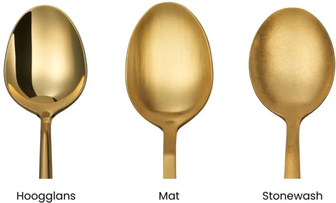 Amefa Manille Bestekset 42-delig - 6 Personen - Goud - afbeelding 6 van 6