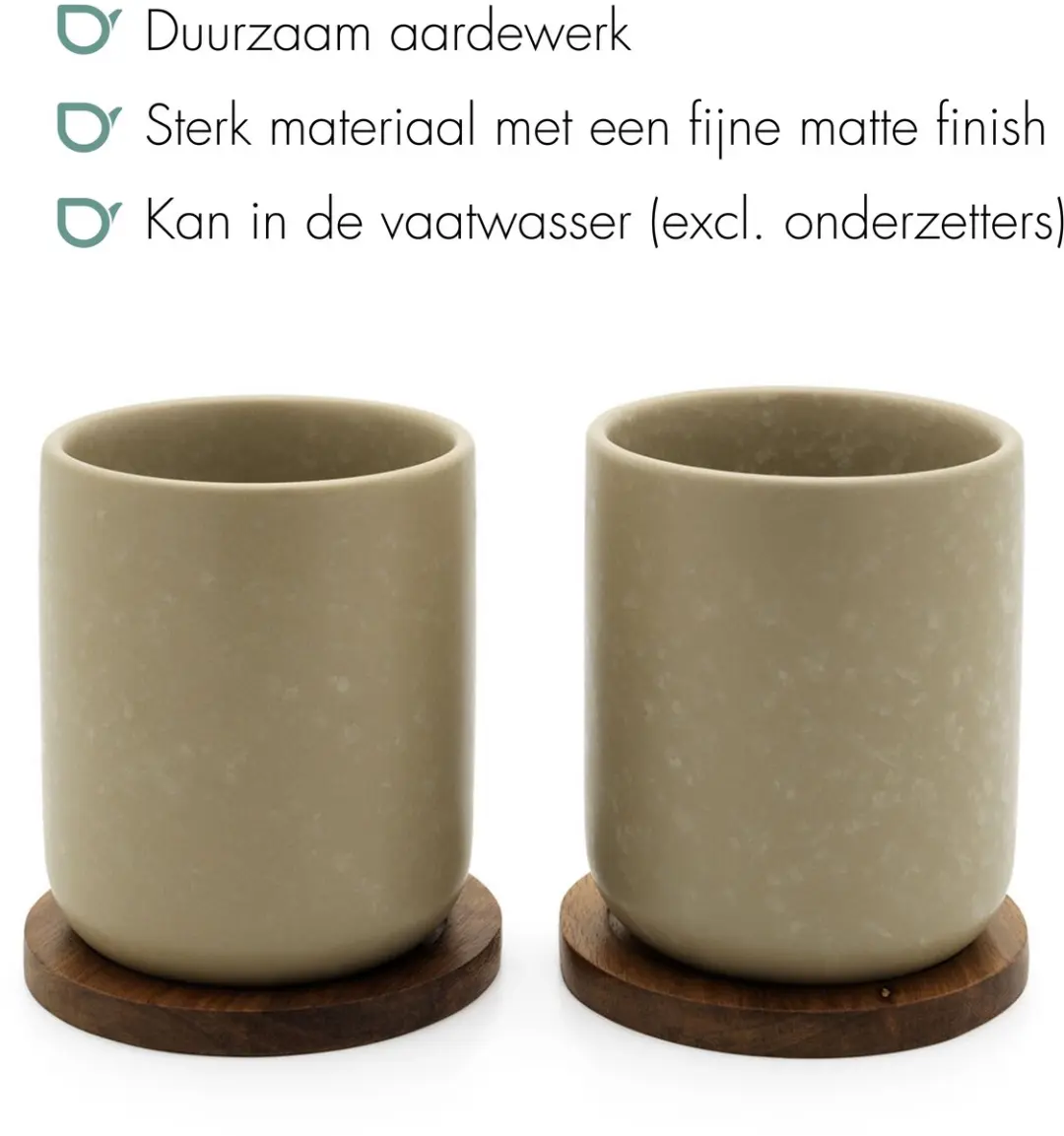 Bredemeijer Theemok Umea 200ml - Grijs - 2 Stuks