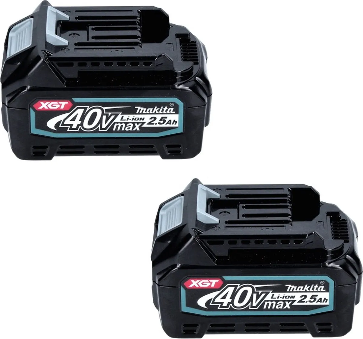 Makita 191L76-1 Accu & Lader 40V 2.5Ah - 2x accu + lader - afbeelding 6 van 6