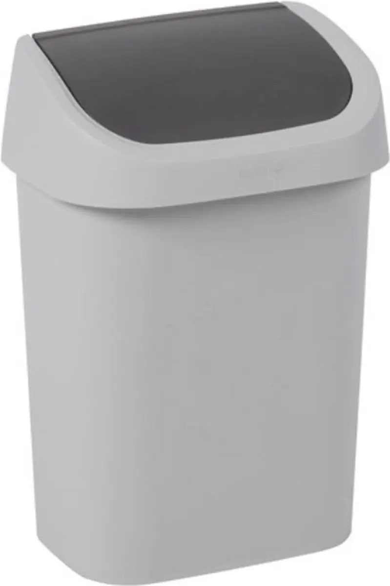 Curver Allibert Afvalbak Mistral tuimel 10Lgrey