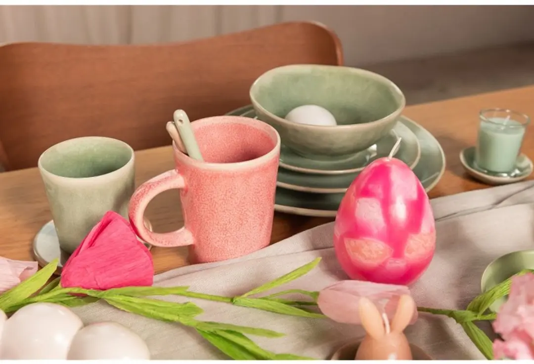 Home Society Mok Roze Keramiek 240ml