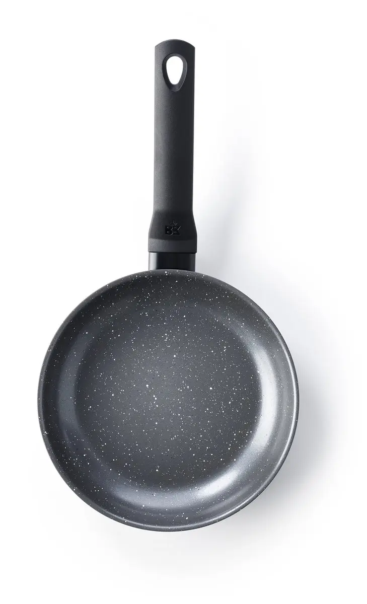 BK Universe Koekenpan 20cm - Inductie/Oven - PFAS-vrij - Zwart/Graniet