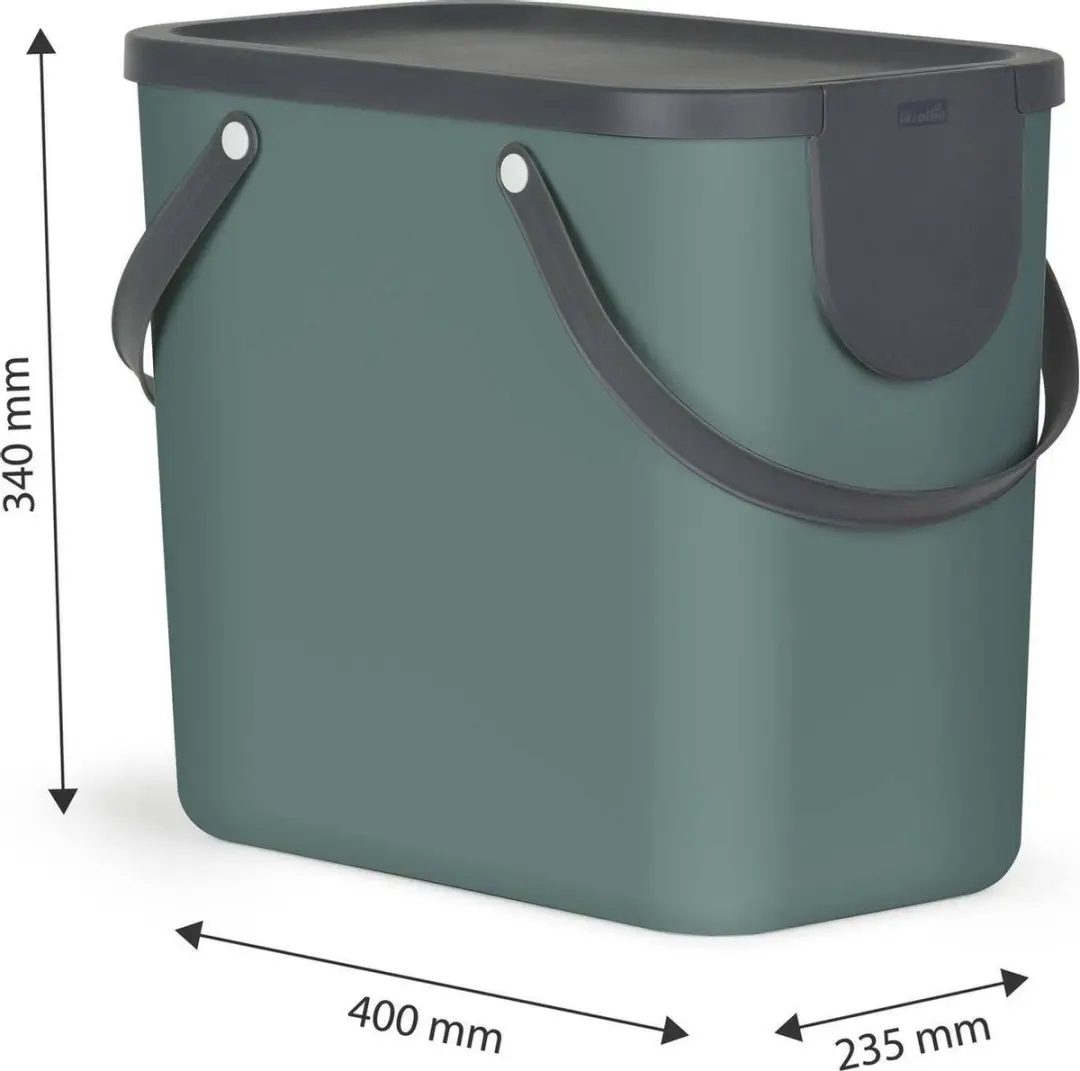Rotho Albula Afvalscheider 25L - Groen