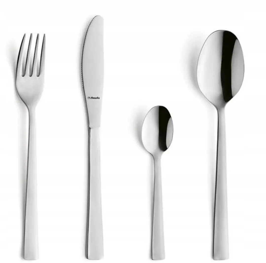 Amefa Padova Bestekset 4-delig RVS - Zilver