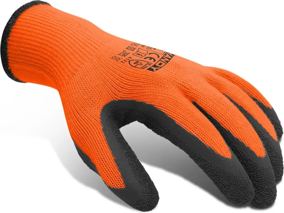 Handy Werkhandschoenen Tuin Oranje Zwart - XL