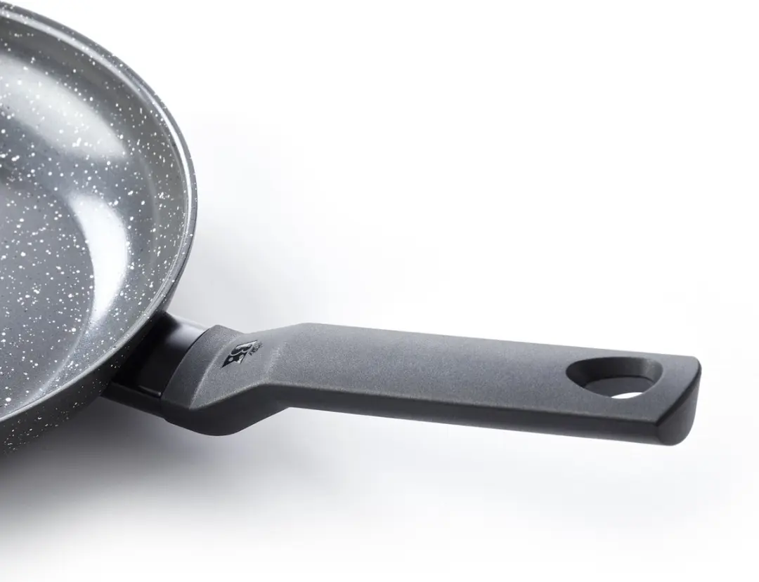 BK Universe Koekenpannenset 3-delig 20/24/28cm - PFAS-vrij - Zwart/Graniet
