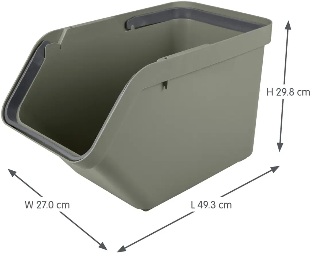 Sunware Sigma Home Prullenbak 30L - Donkergroen