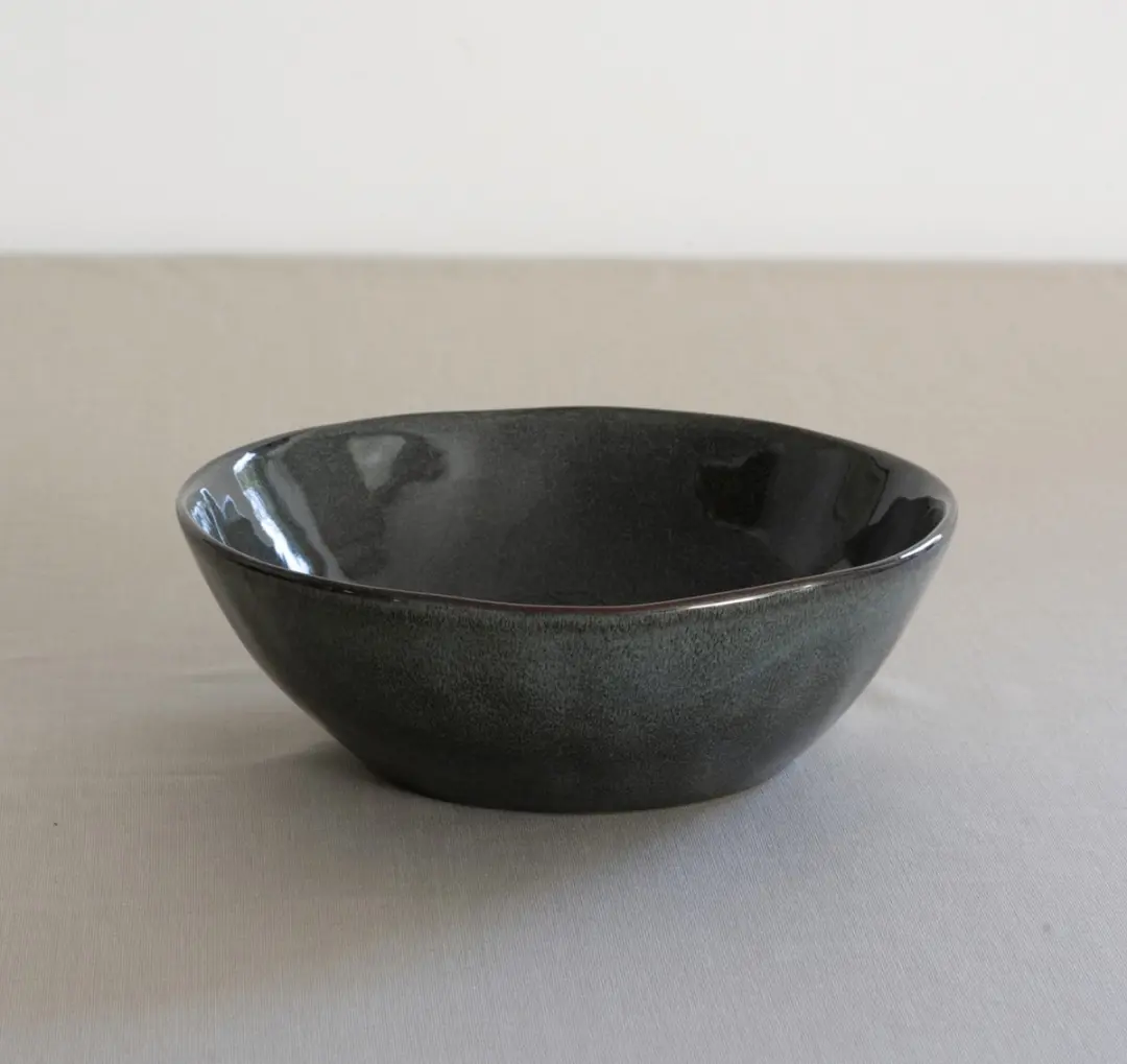 Dutch Rose Serenity Schaal 24cm - Blauw Stoneware