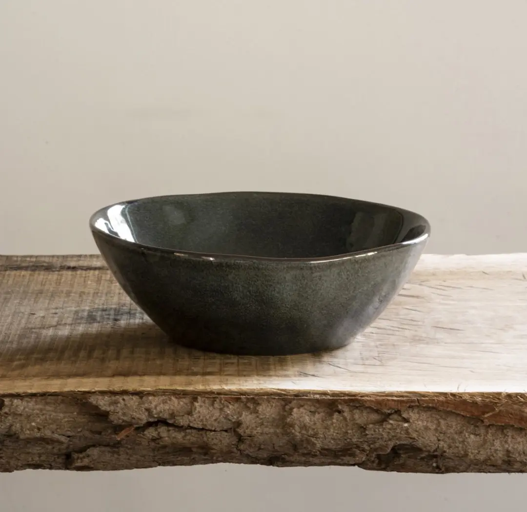 Dutch Rose Serenity Schaal 24cm - Blauw Stoneware