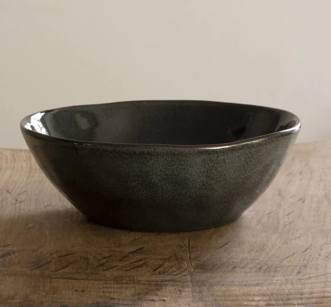 Dutch Rose Serenity Schaal 24cm - Blauw Stoneware