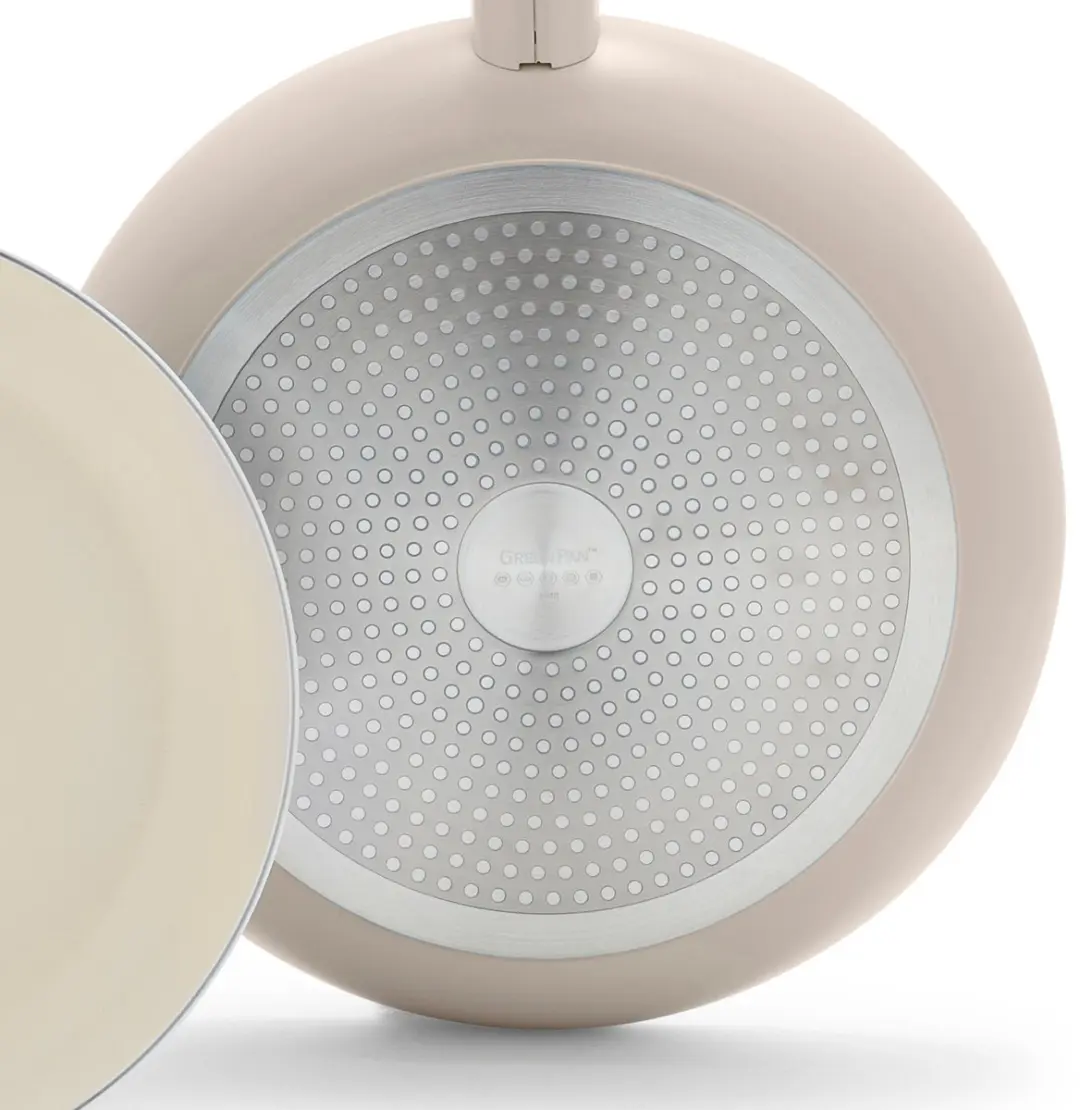 GreenPan Essence CC010209-001 Koekenpannenset 2-delig - 26/30cm - Taupe