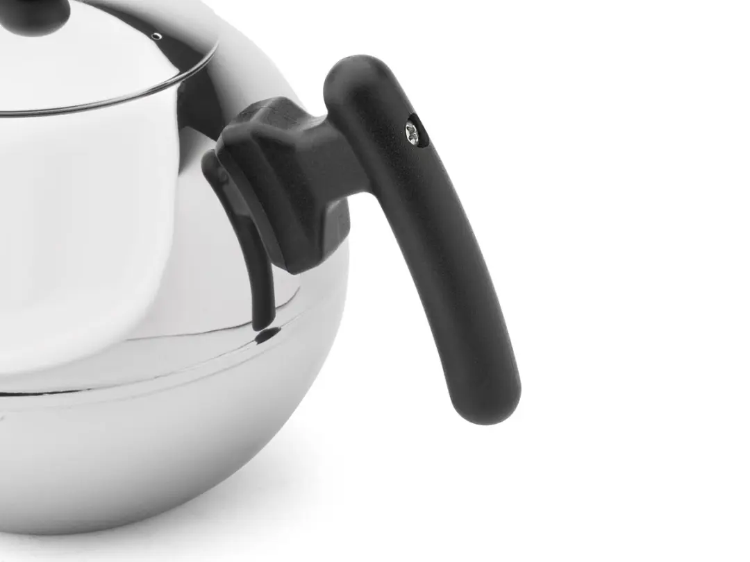 Bredemeijer Theepot Bella Ronde 1,2L - Dubbelwandig - Zwart