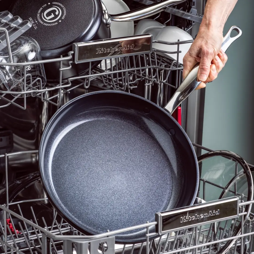 GreenPan Barcelona Koekenpan 32cm - Inductie/Oven - Zwart