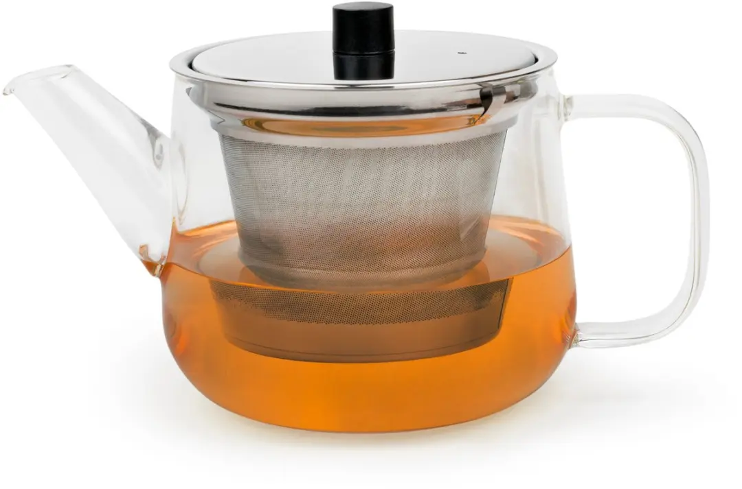 Bredemeijer Merano Dubbelwandige Theepot Glas 1,1L