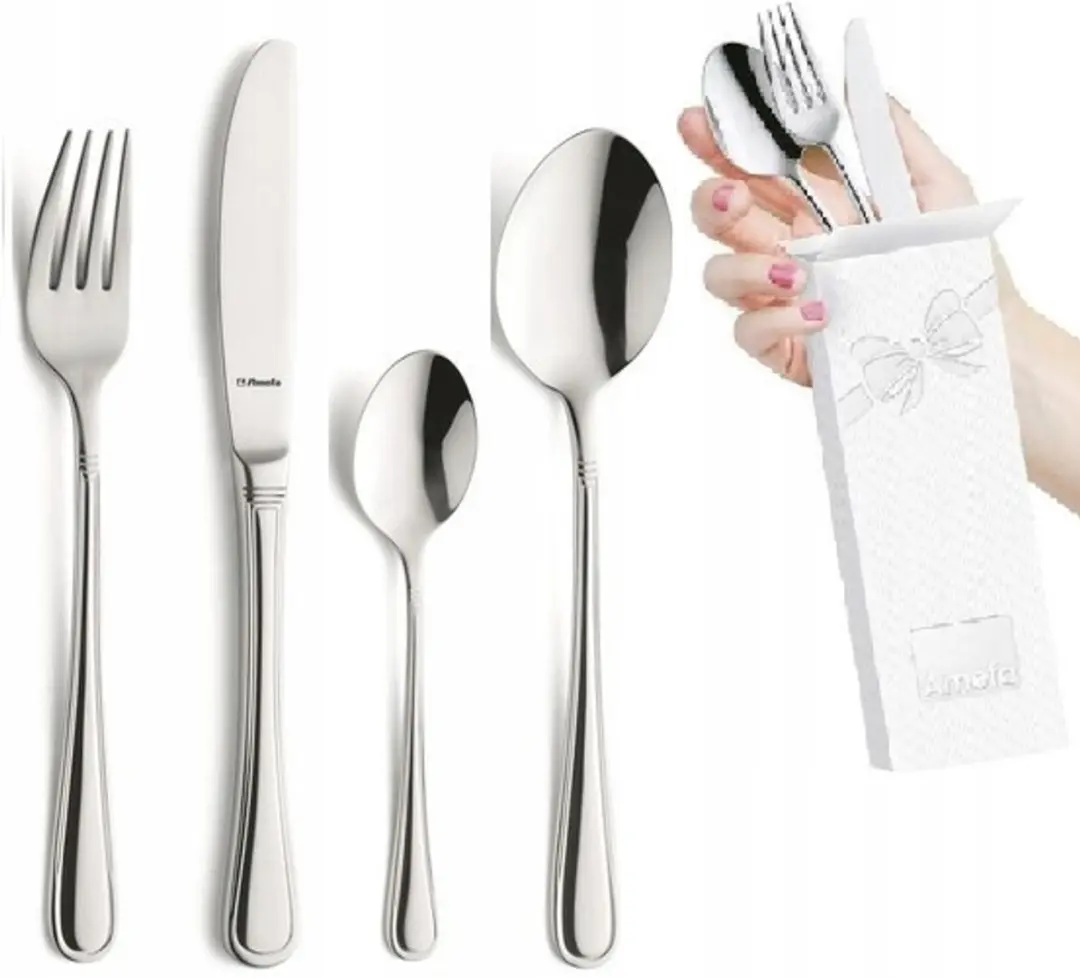 Amefa Barcelona 36-delig Bestekset RVS - 6 Personen - Zilver
