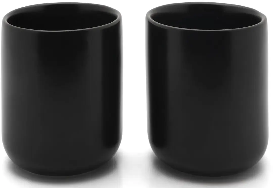 Bredemeijer Umea Kopjes Set 200ml - Mat zwart - MPN 142014