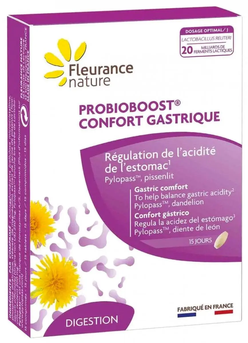Fleurance Nature Probioboost Gastric Comfort 15 Tabletten