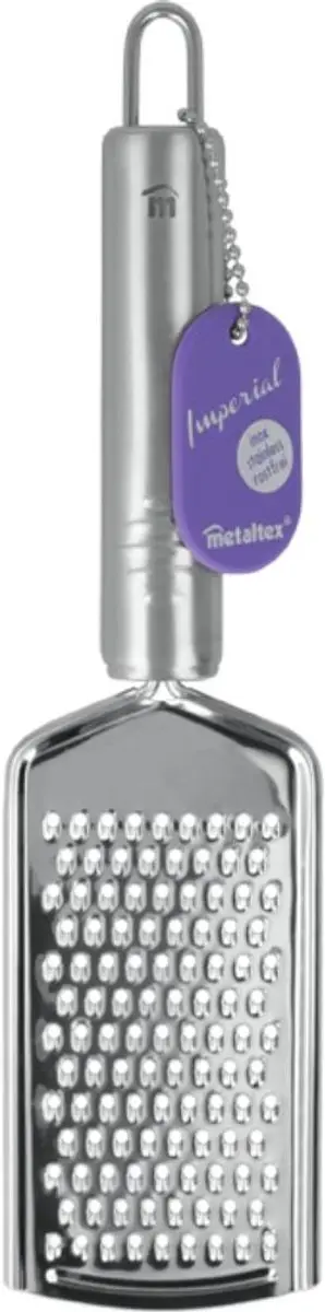 Metaltex Imperial Kleine Rasp RVS 24cm - Zilver