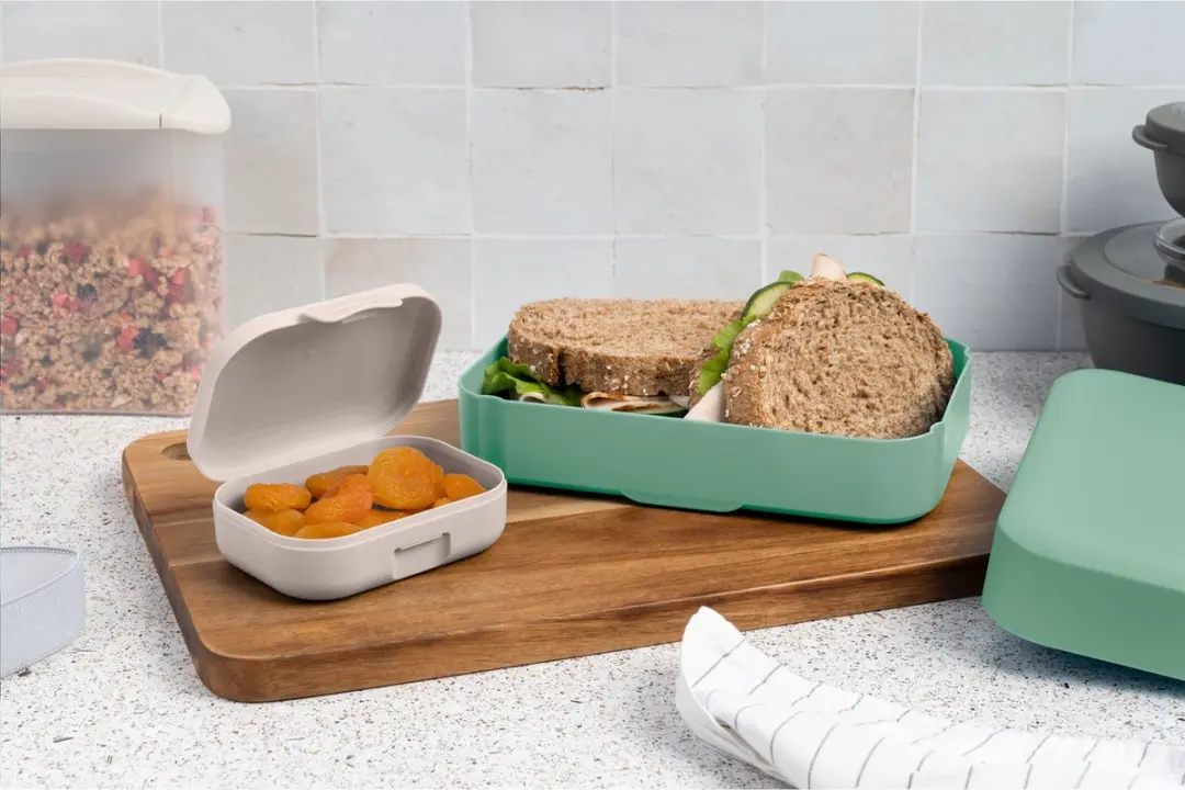 Amuse Lunchbox Large Sage - Brooddoos 900ml - 3-delig - BPA-vrij