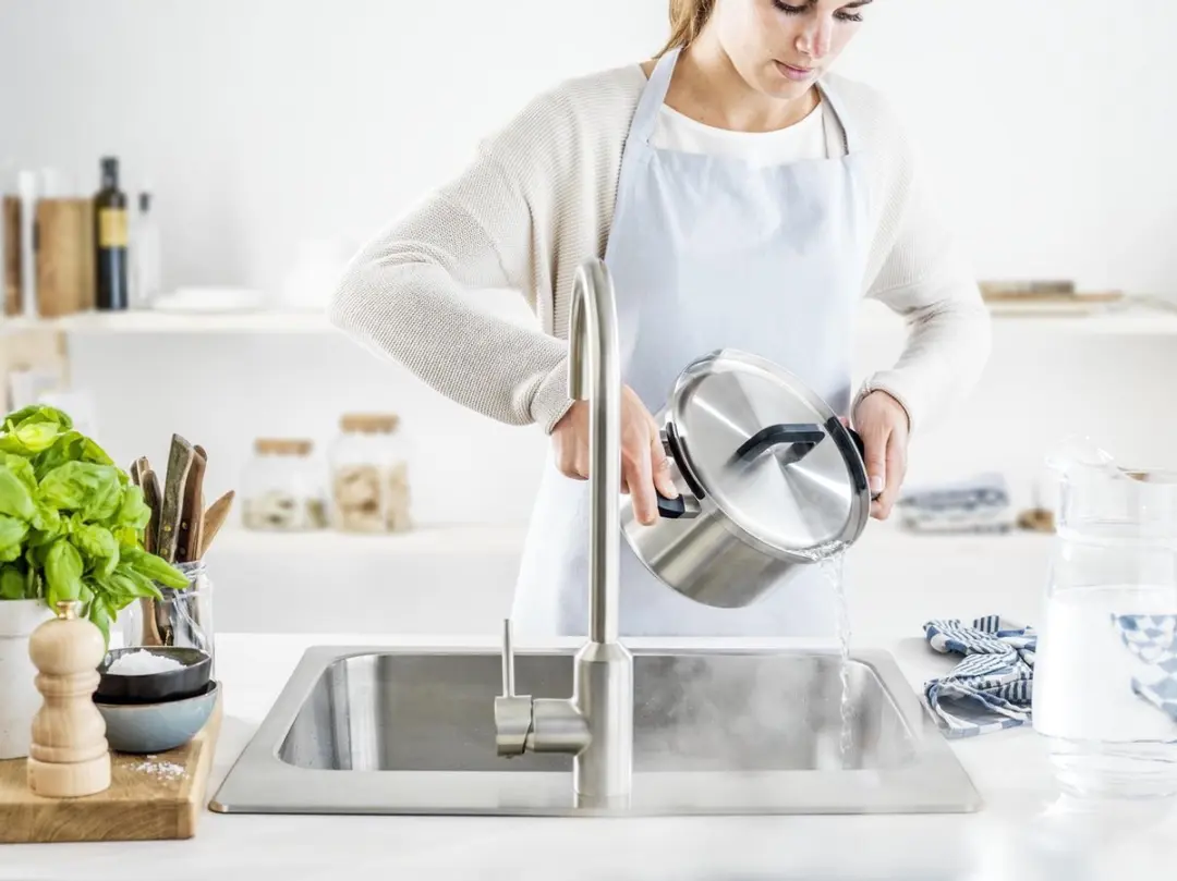 BK Flow Cool Pannenset 4-delig B9920.004 - 16/18/20cm Inductie - RVS - Zilver