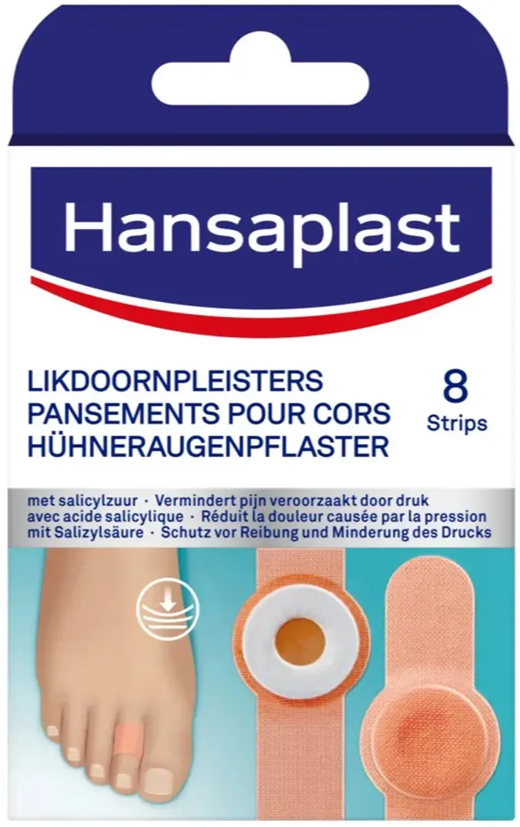 Hansaplast Likdoornpleisters - 8 Stuks - afbeelding 6 van 6