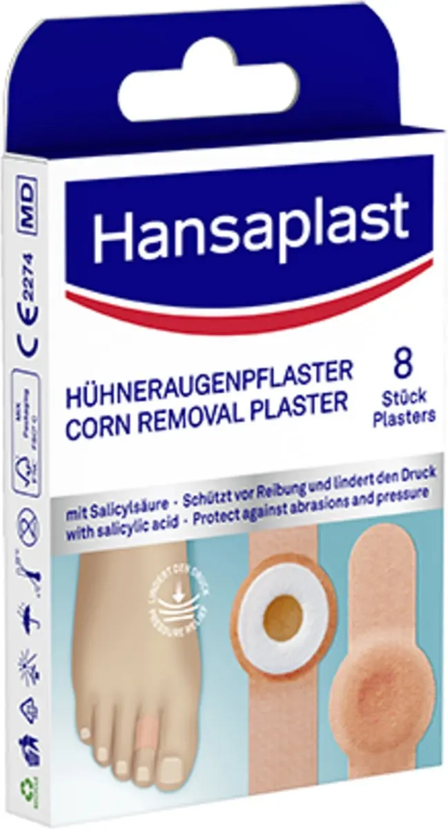 Hansaplast Likdoornpleisters - 8 Stuks