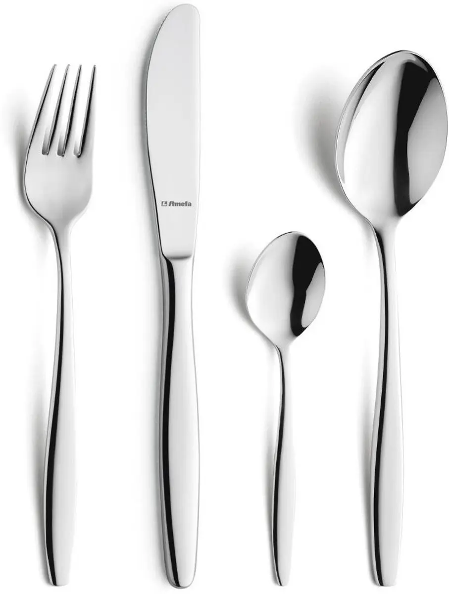Amefa Florence Gebaksvork H034 - 12 Stuks - Grijs