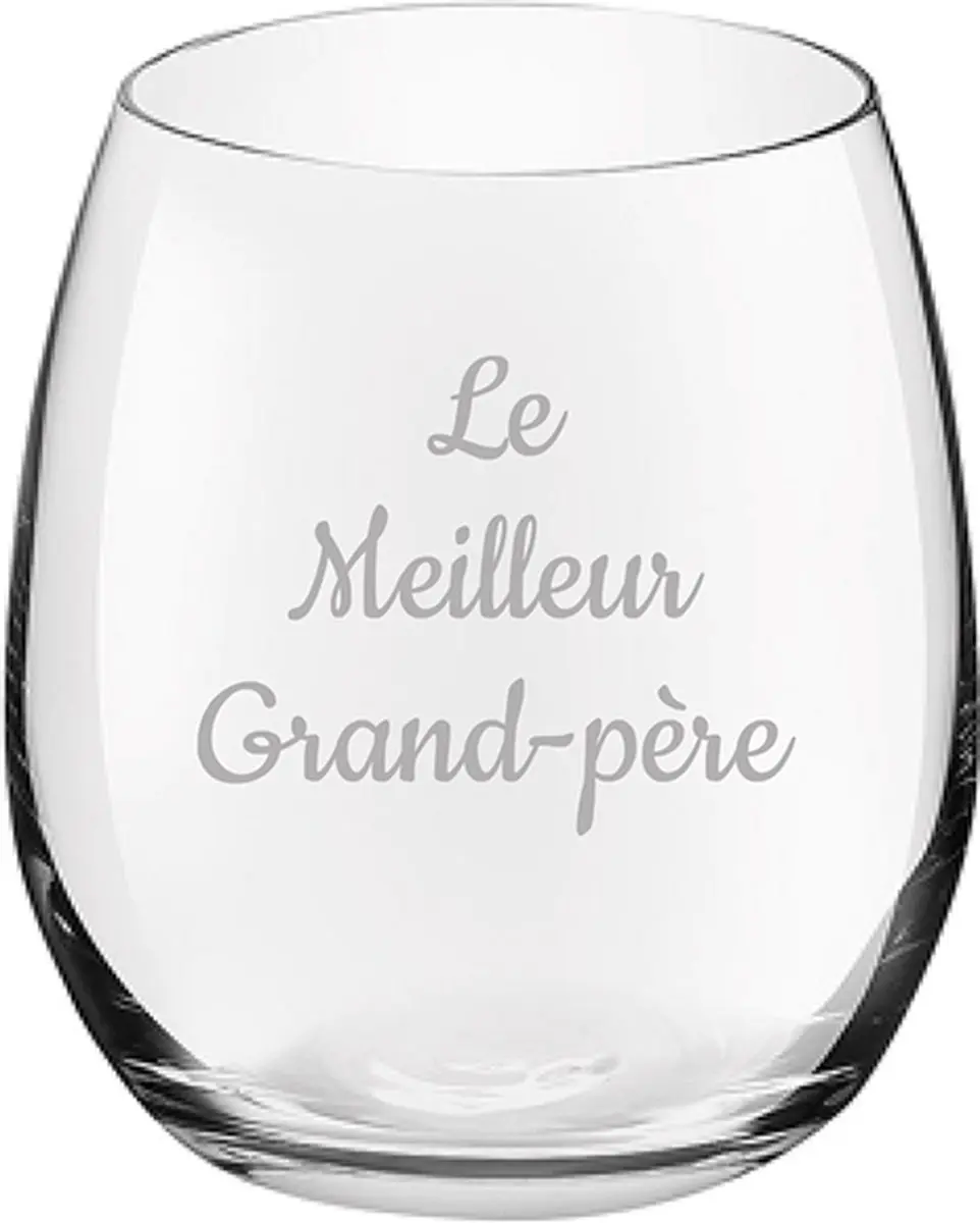 Royal Leerdam Drinkglas Le Meilleur Grand-père 39cl