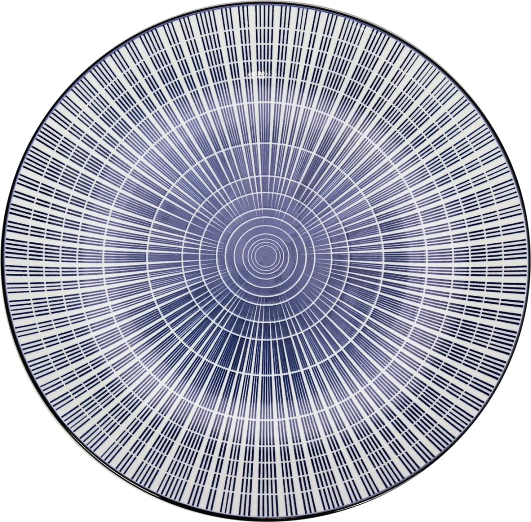 Gusta Sun Dinerbord 26,5 cm Blauw/Wit