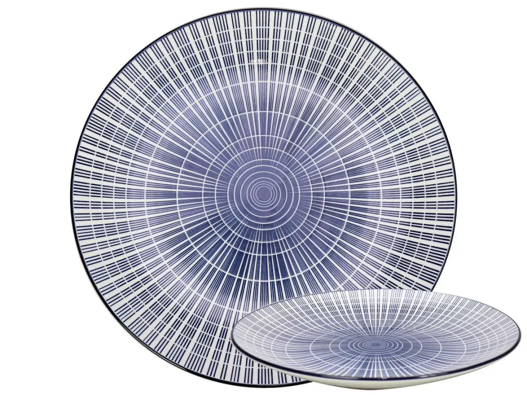 Gusta Sun Dinerbord 26,5cm Blauw/Wit - 02263600